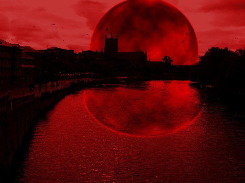 Red Moon Кровавая красная Луна