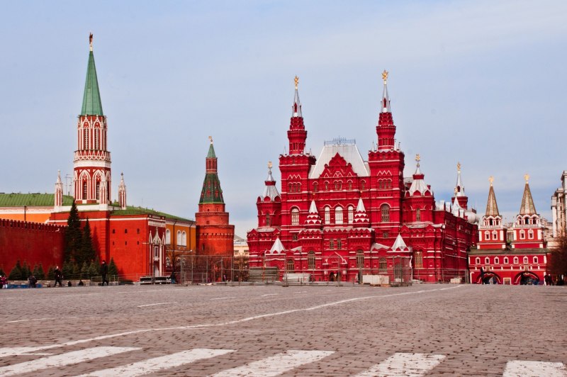 Исторический музей в Кремле в Москве