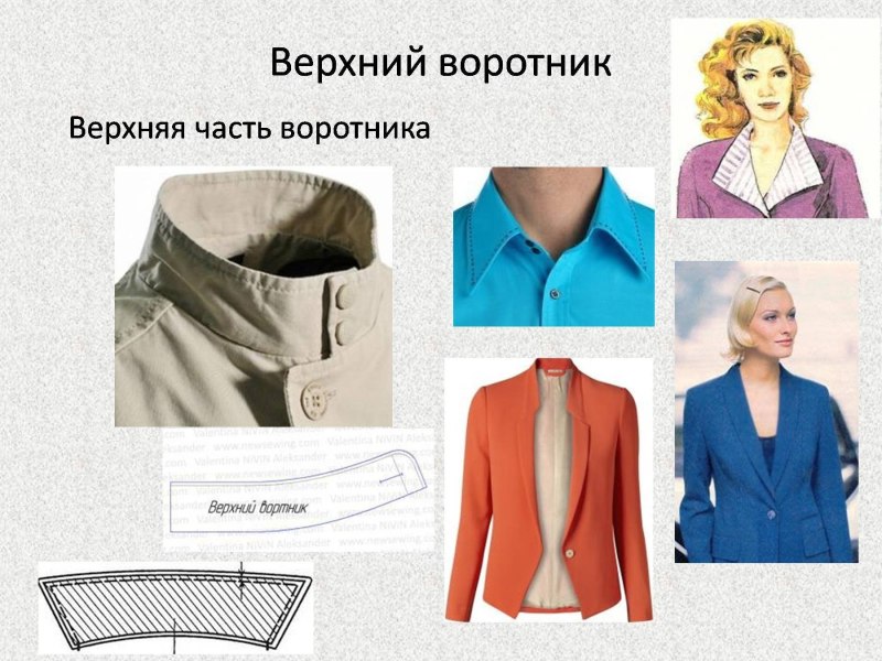 Втачной воротник