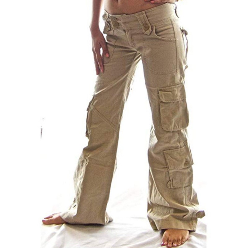 Cargo Baggy штаны бежевые