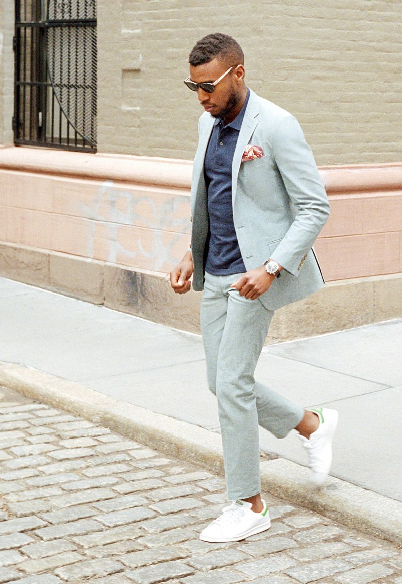 Adidas Stan Smith с брюками