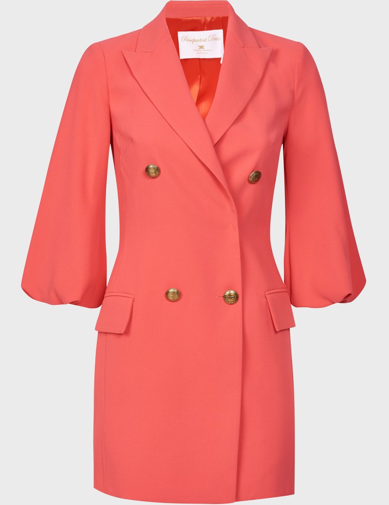 Платье Elisabetta Franchi коралловое
