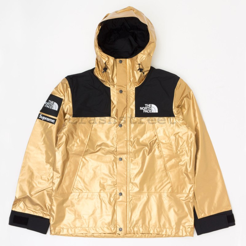 Золотая куртка the North face