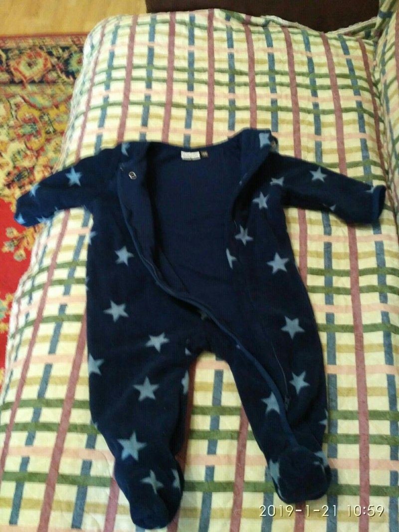 Комбинезон поддева флисовый Baby go