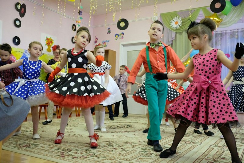 Выпускной в детском саду в стиле Стиляги