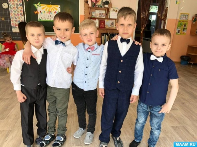 Одежда на выпускной в детском саду для мальчиков