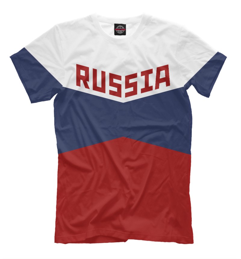 Футболка Russia мужская