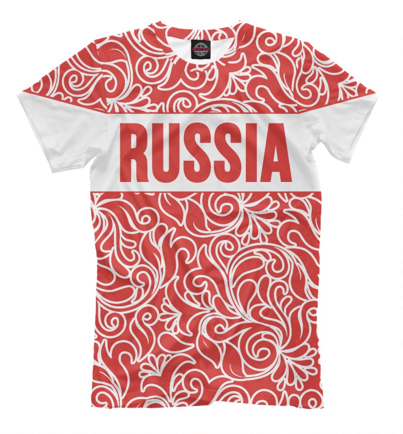 Футболка Russia мужская