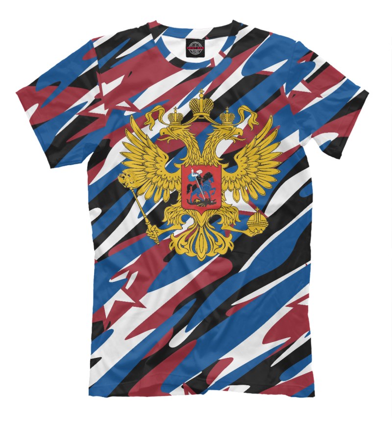 Футболка с Российской символикой