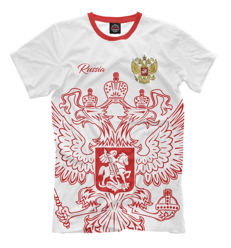 Футболка Russia мужская