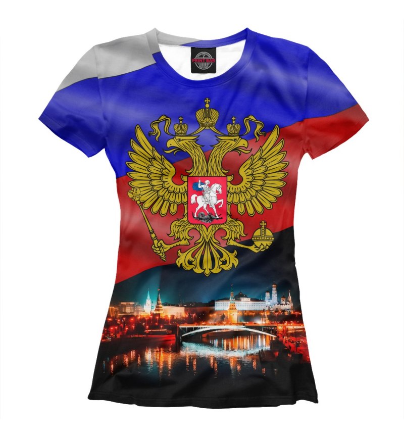 Футболка Russia