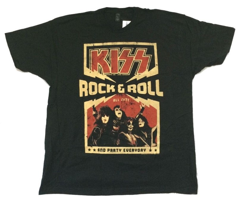 Футболка Kiss группа