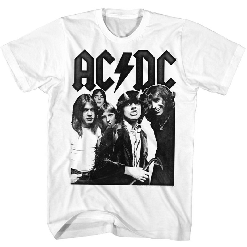 Футболка с группой AC DC