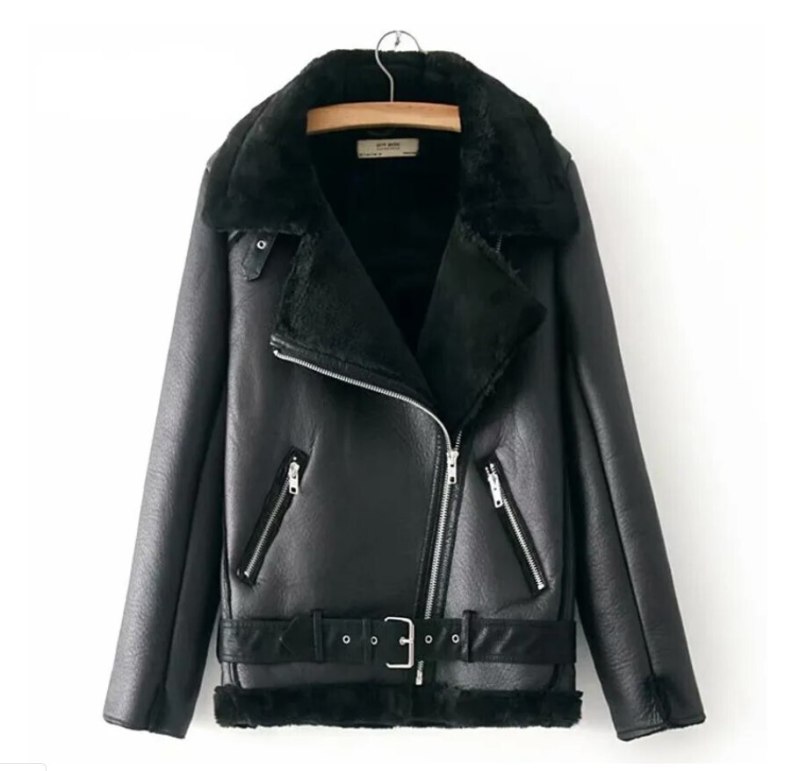 Дубленка Zara женская Авиатор