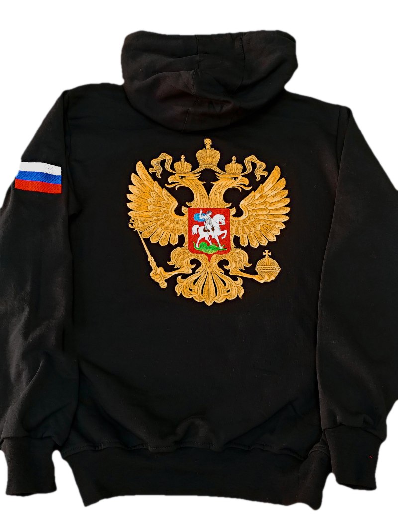 Вышивка на худи