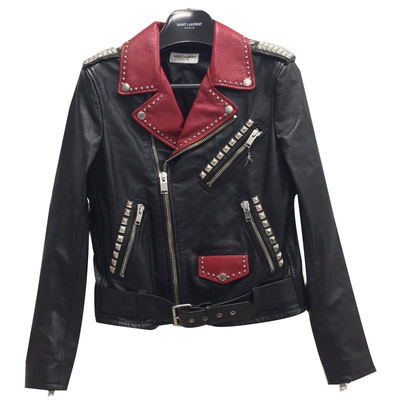 Saint Laurent l 17 Leather Jacket