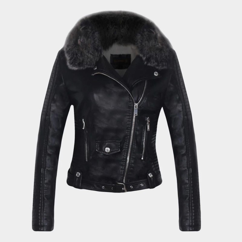 Куртка женская кожа зимняя MRM Leather