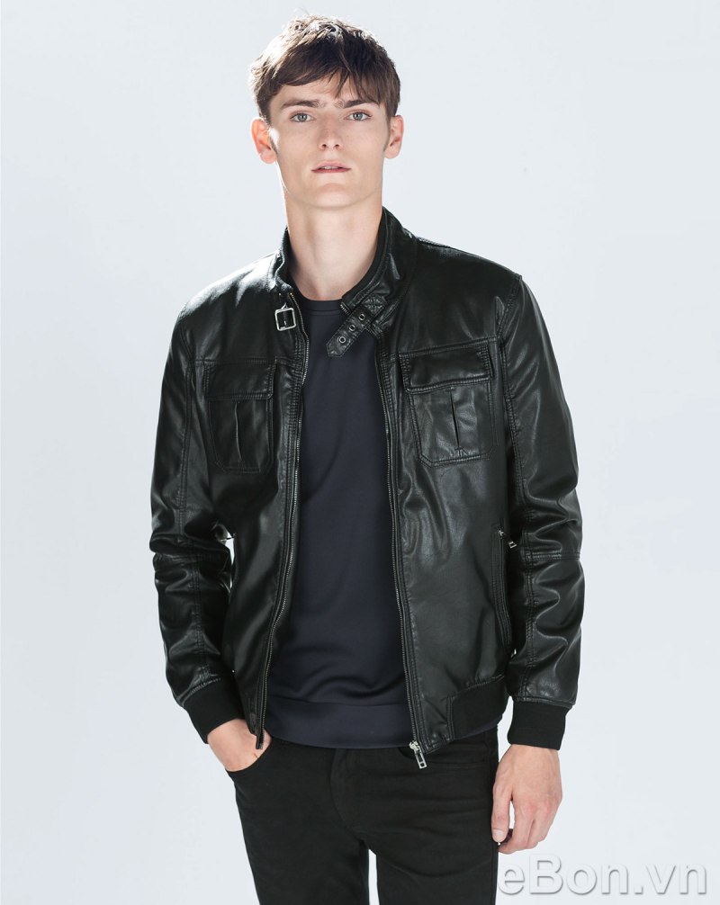 Кожанка Zara man