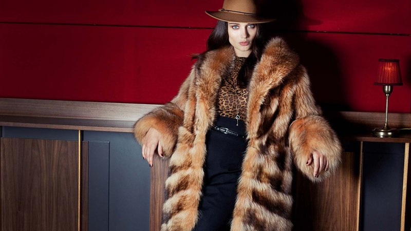 Станислава Миронова модель in fur