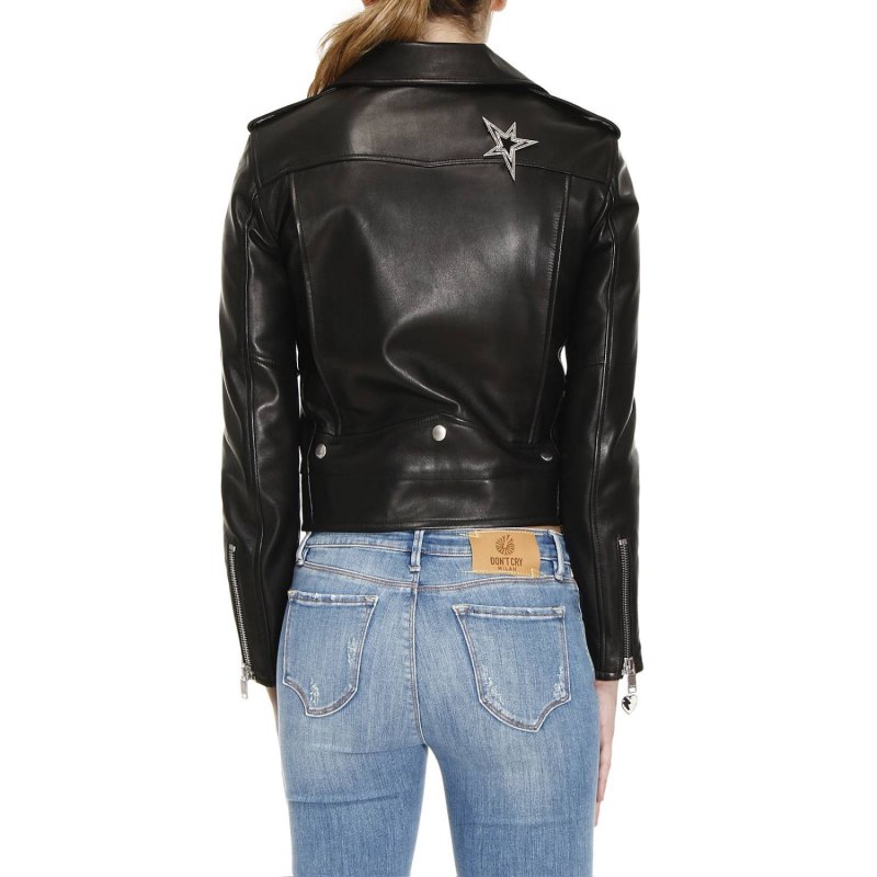 Saint Laurent кожаная куртка женская