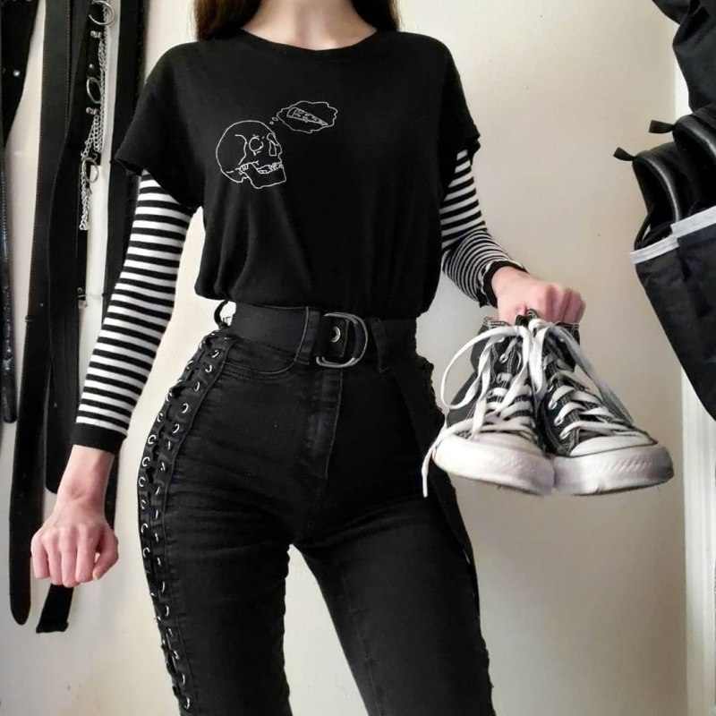 Outfit Грандж 2020 корейский