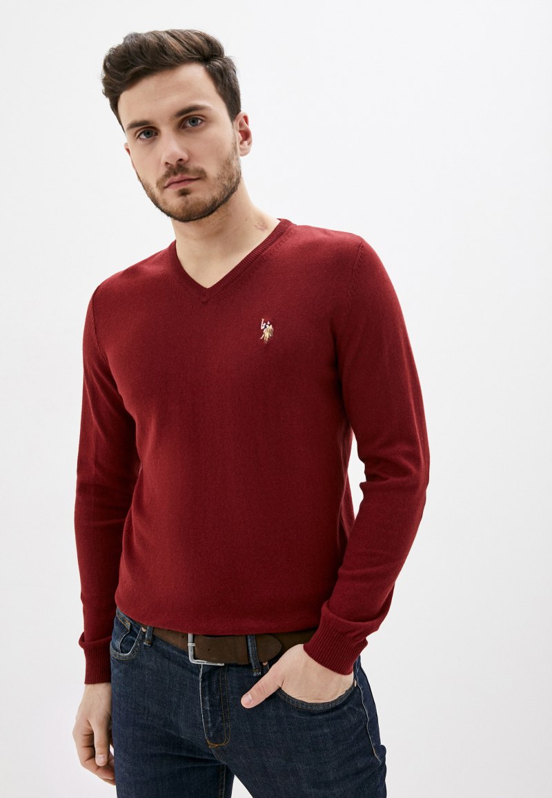 Us Polo Assn джемпер красный