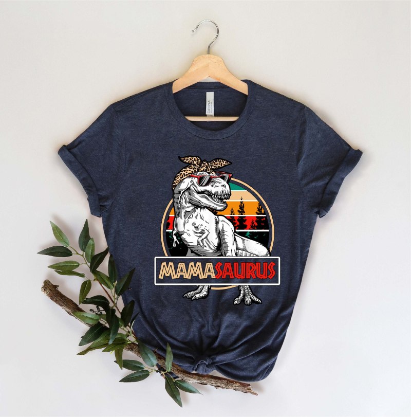 Рубашка с динозаврами