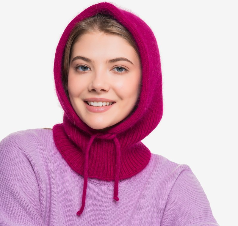 Капор на голову женский