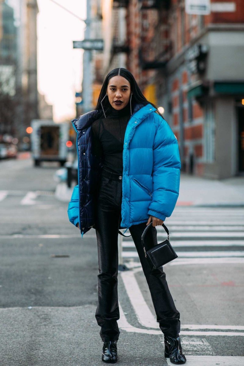 Пуховик оверсайз Street Style