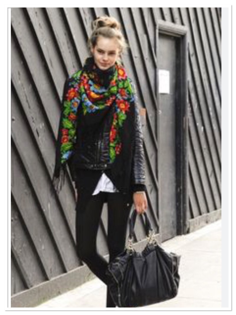 Платок Павлопосадский Street Style