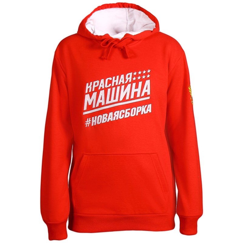 Толстовка красная машина
