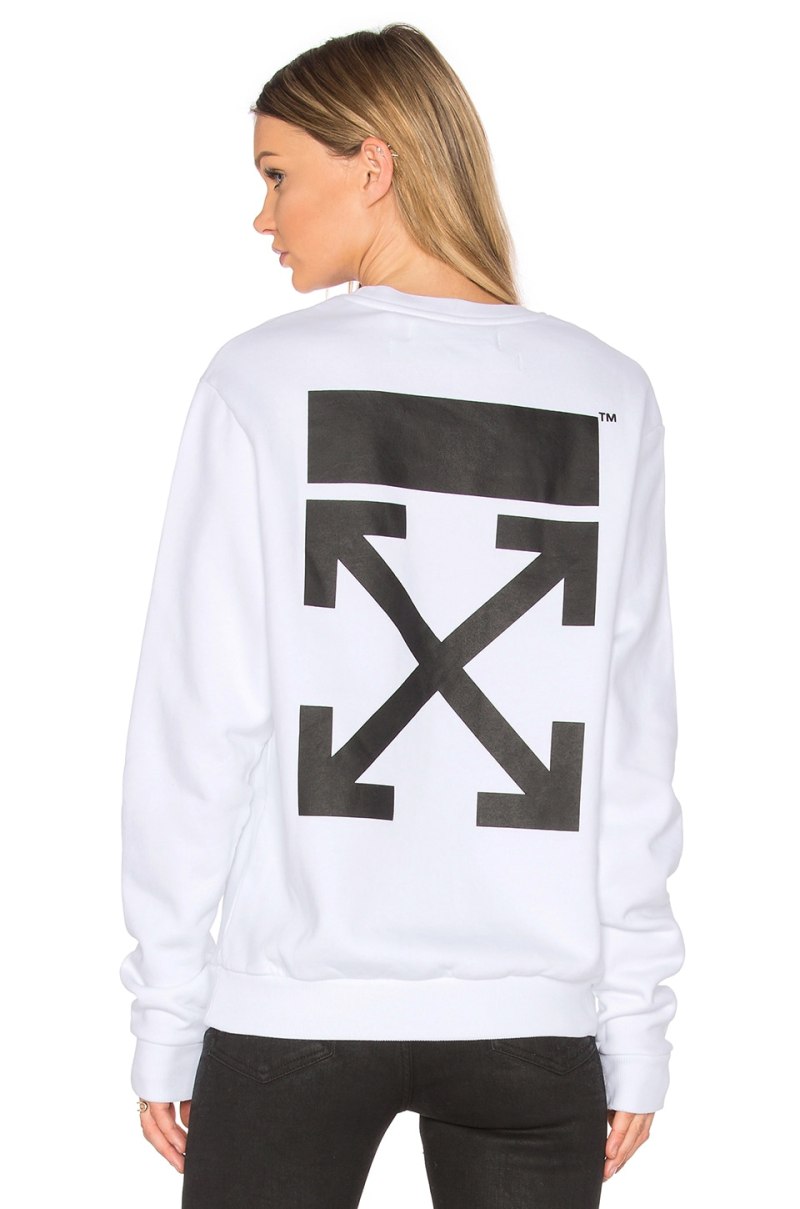 Кофта off White hangtag