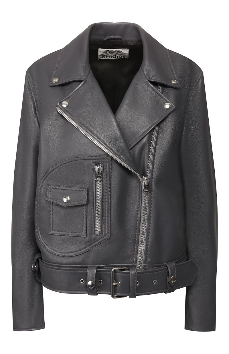 Кожаная куртка acne Studios