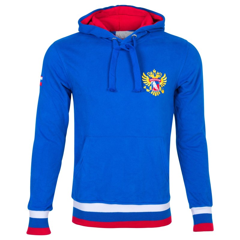 Толстовка синяя мужская