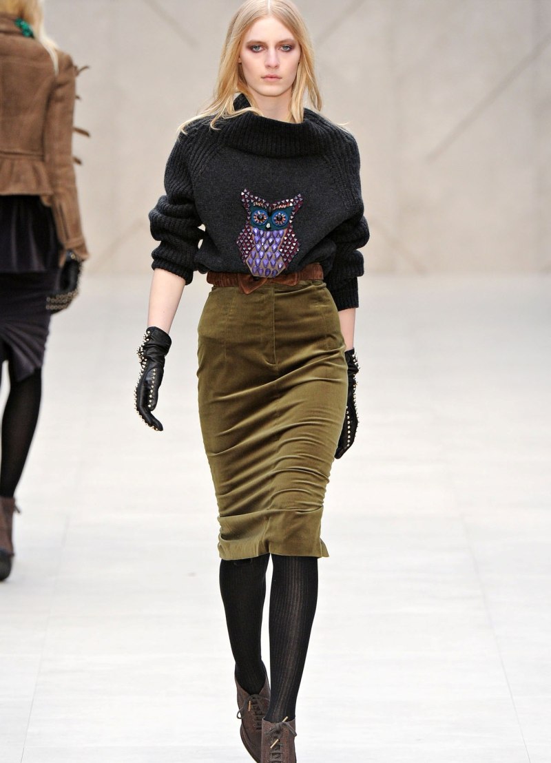 Юбка Burberry Prorsum коллекция 2013