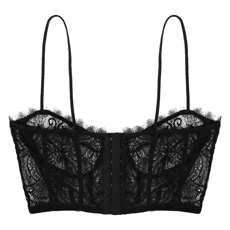 Топ бюстье кружевной