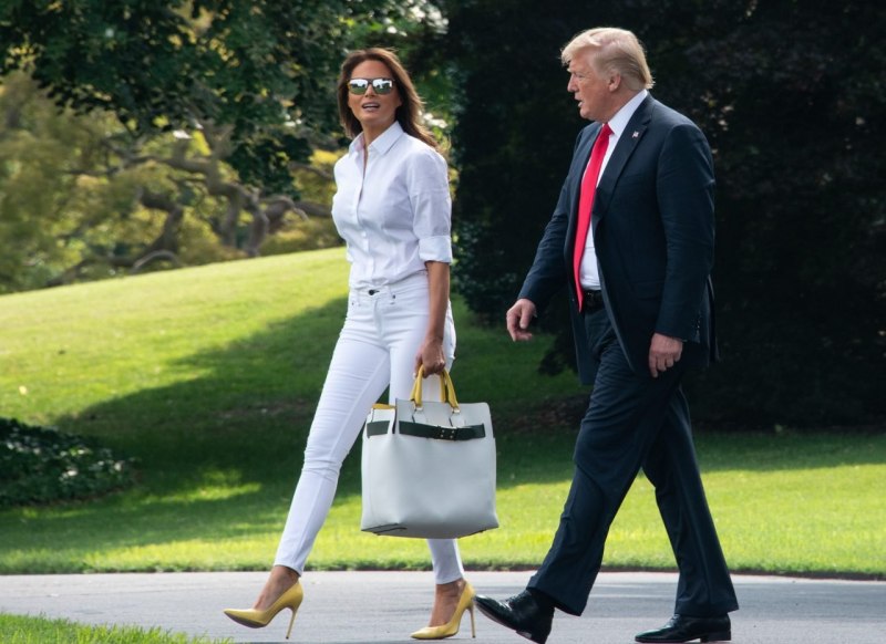 Мелания Трамп 2023 стиль