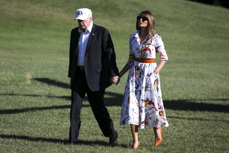 Мелания Трамп стиль 2018
