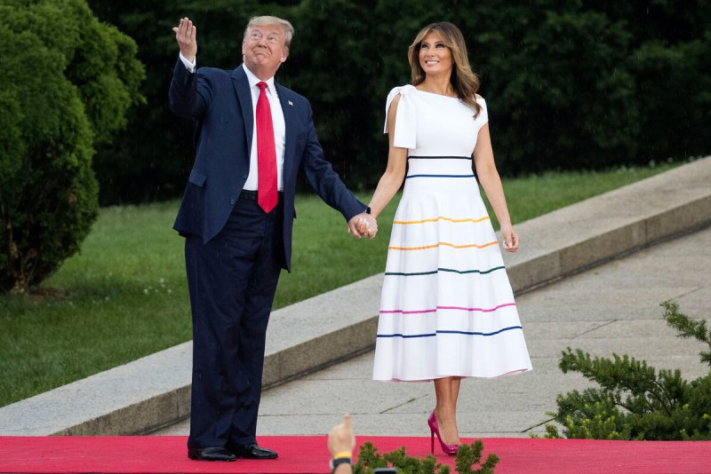 Мелания Трамп стиль
