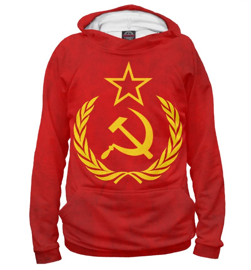 Кофта СССР красная