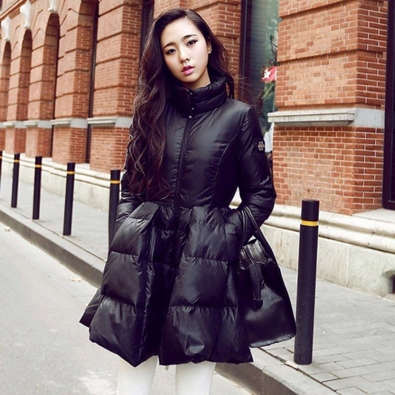 Пуховик женский "Winter Glam"