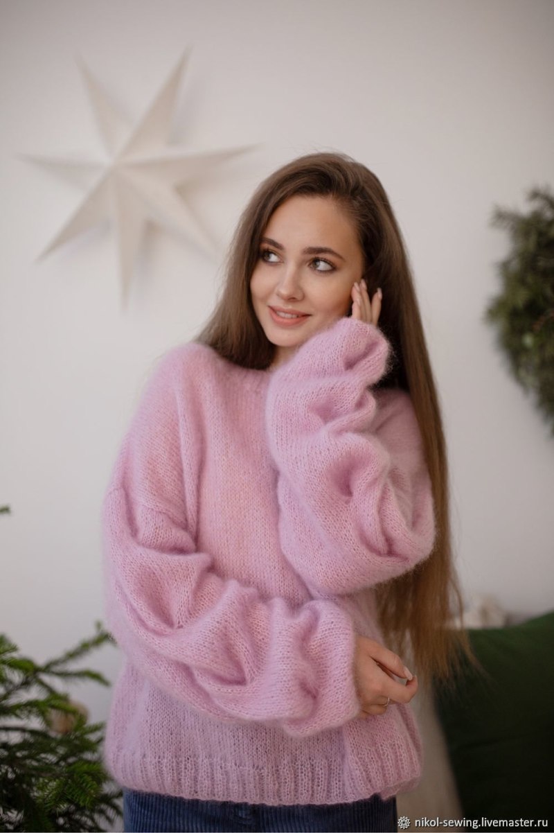 Мохеровый свитер