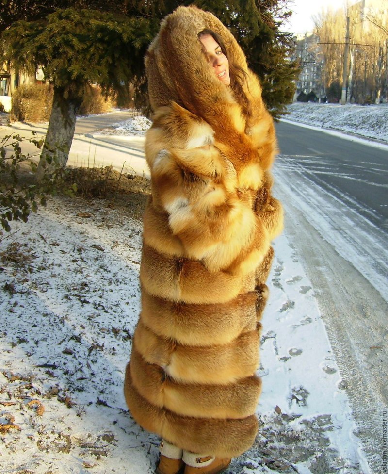 Снежная Королева шуба Лисья
