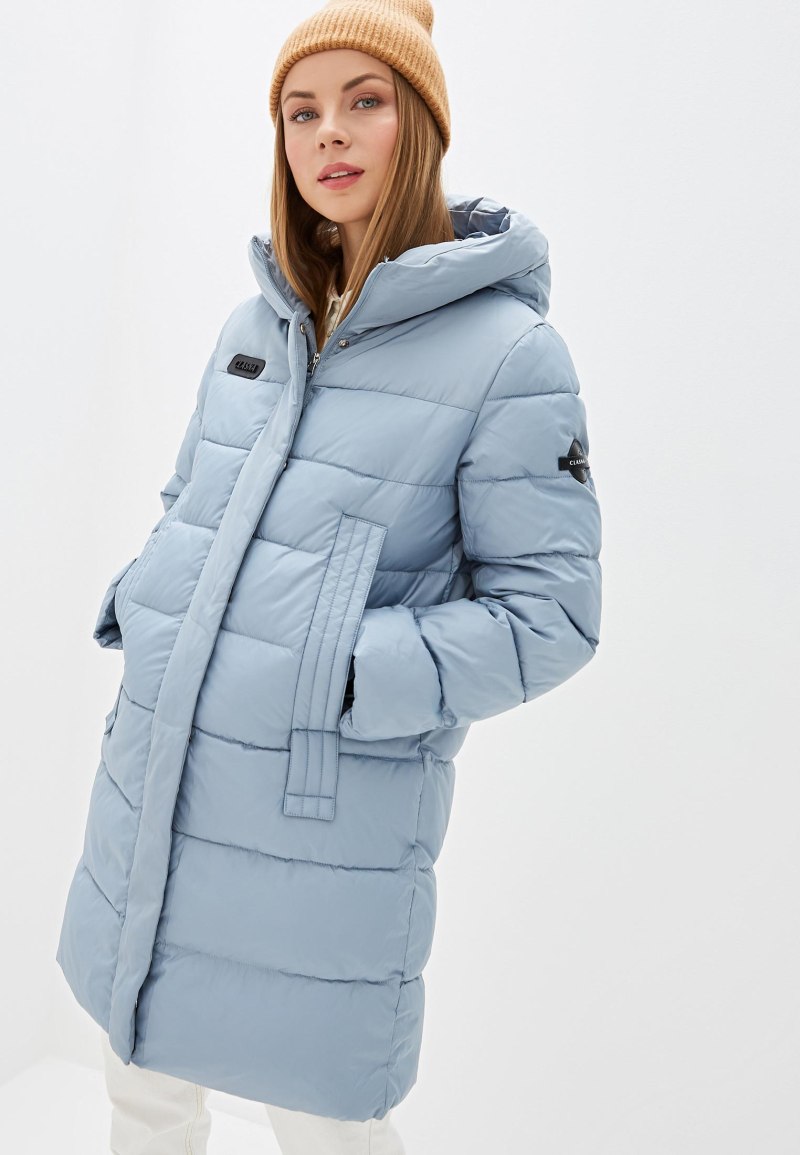Пуховик Clasna женский зима cl016ewdiam8