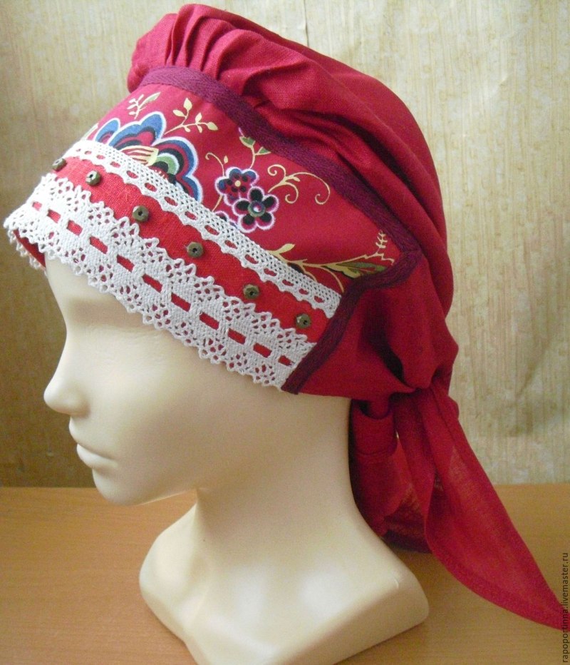 Женский казачий повойник