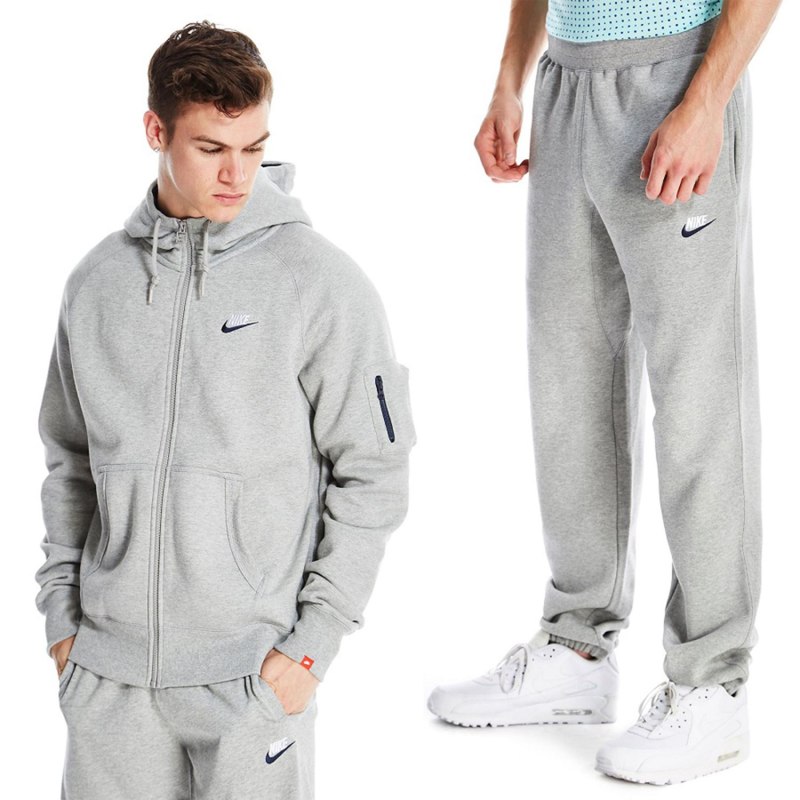 Nike Tech Fleece костюм серый