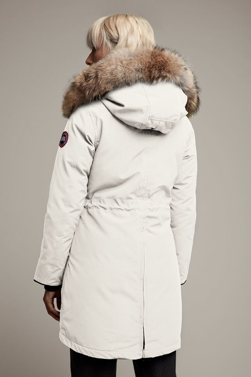 Canada Goose парка женская бежевая