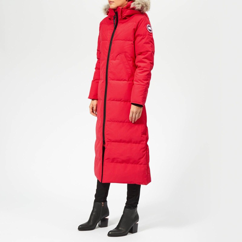 Canada Goose Mystique Parka женская красная