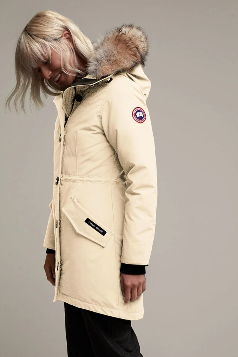 Парка Canada Goose белая женская