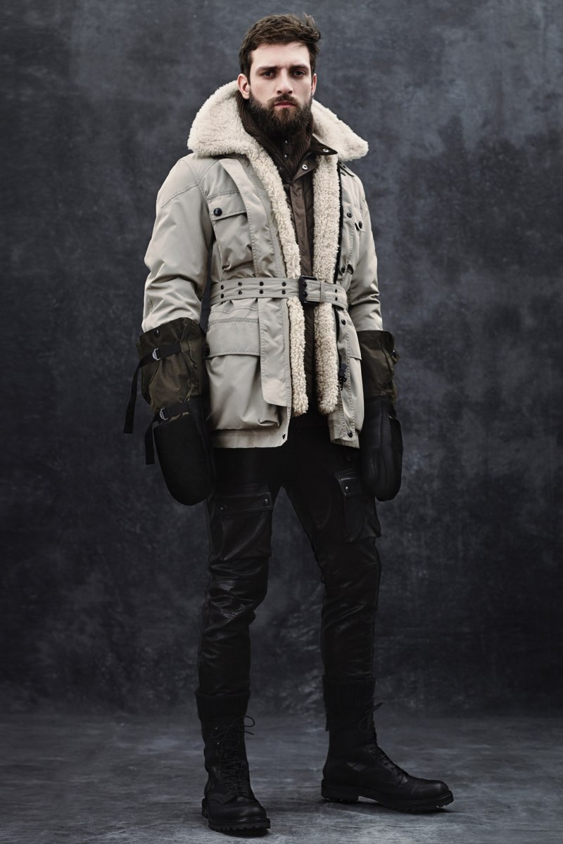 Зимняя куртка Belstaff look